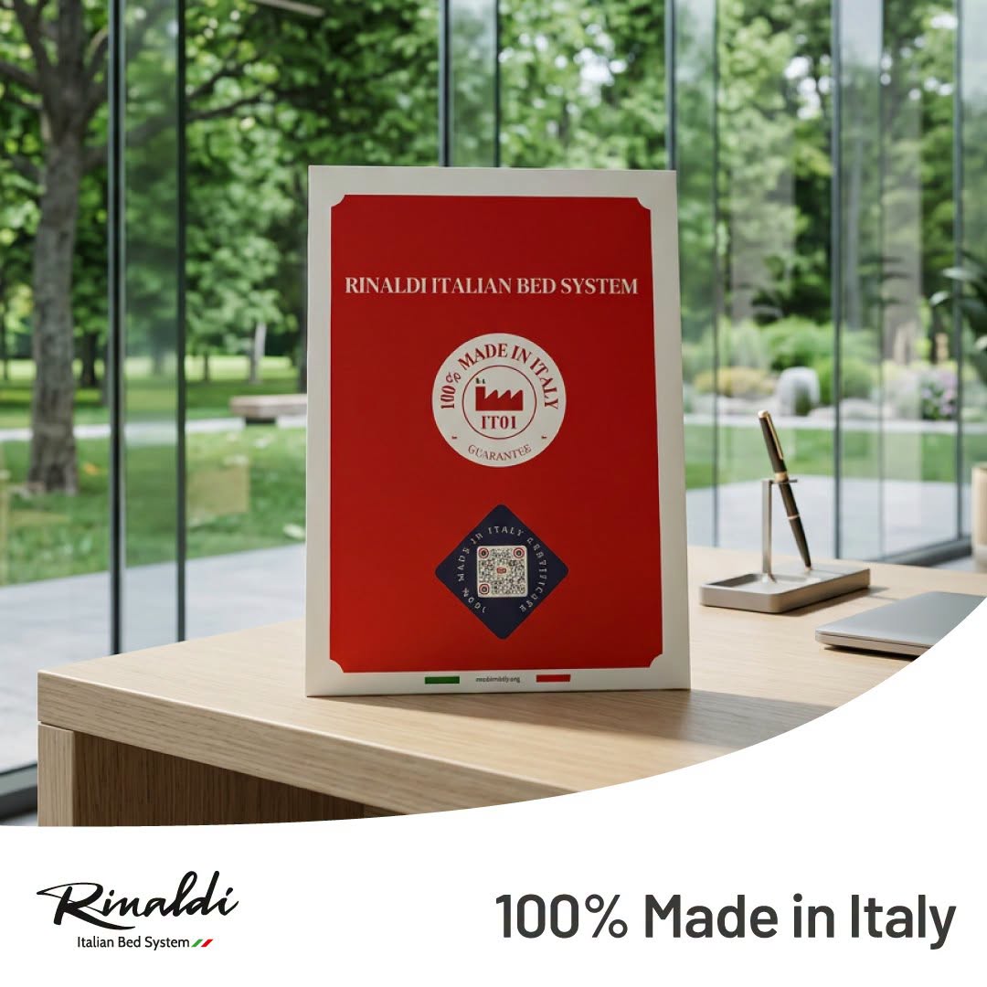 CERTIFIED MATERIALS, MADE IN ITALY